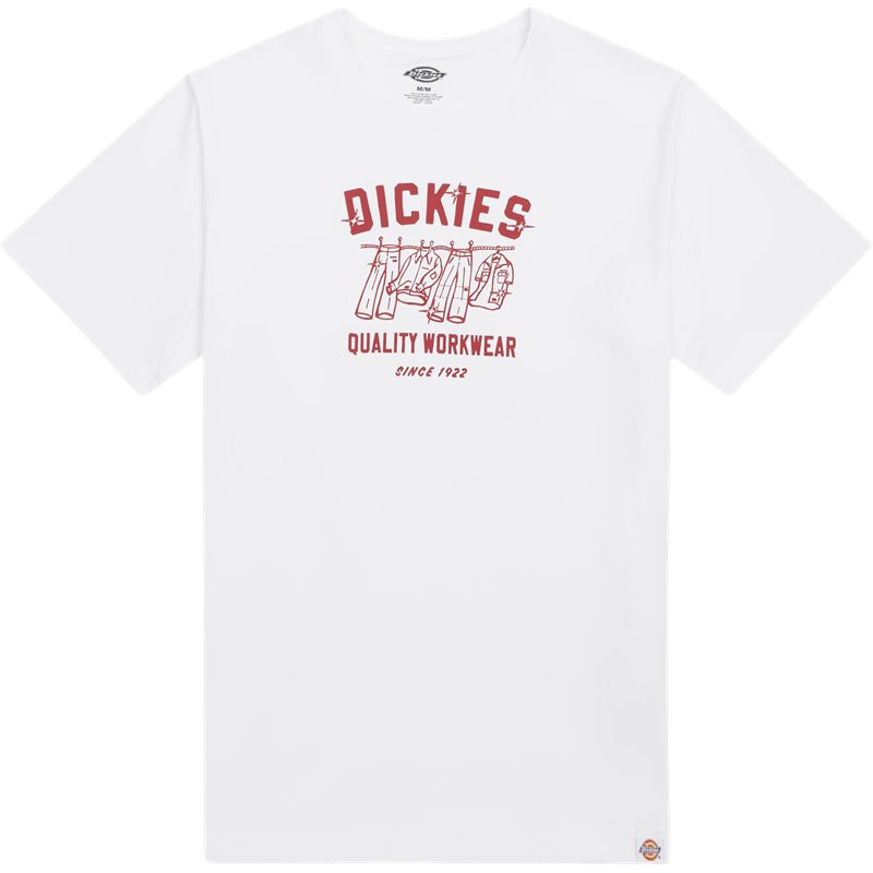 Laundry Boxy T Shirt Hvid fra Dickies