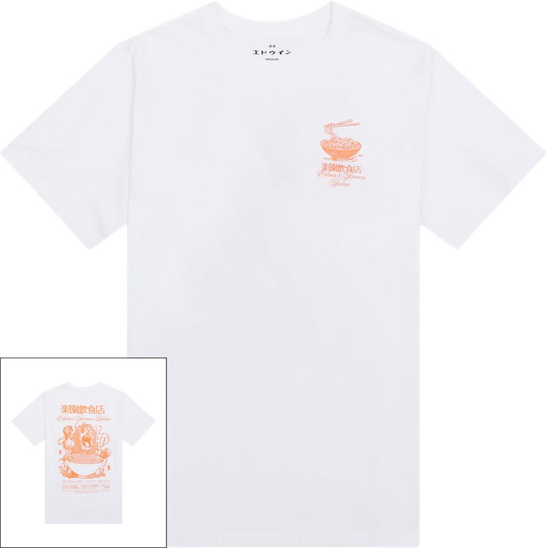 Ramen Palace Tee White fra Edwin