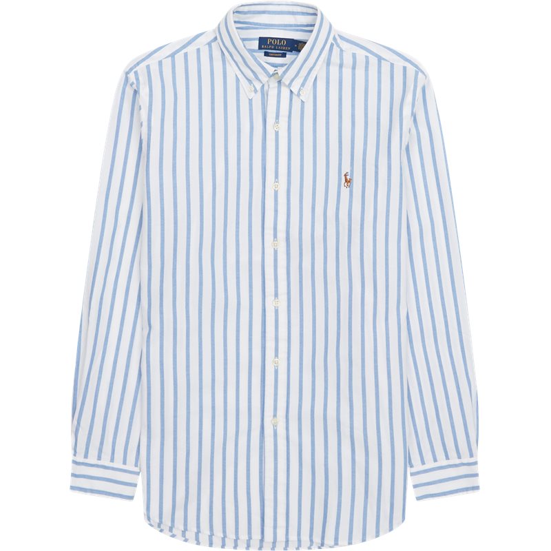 710906622  Skjorter Hvid Blå fra Polo Ralph Lauren