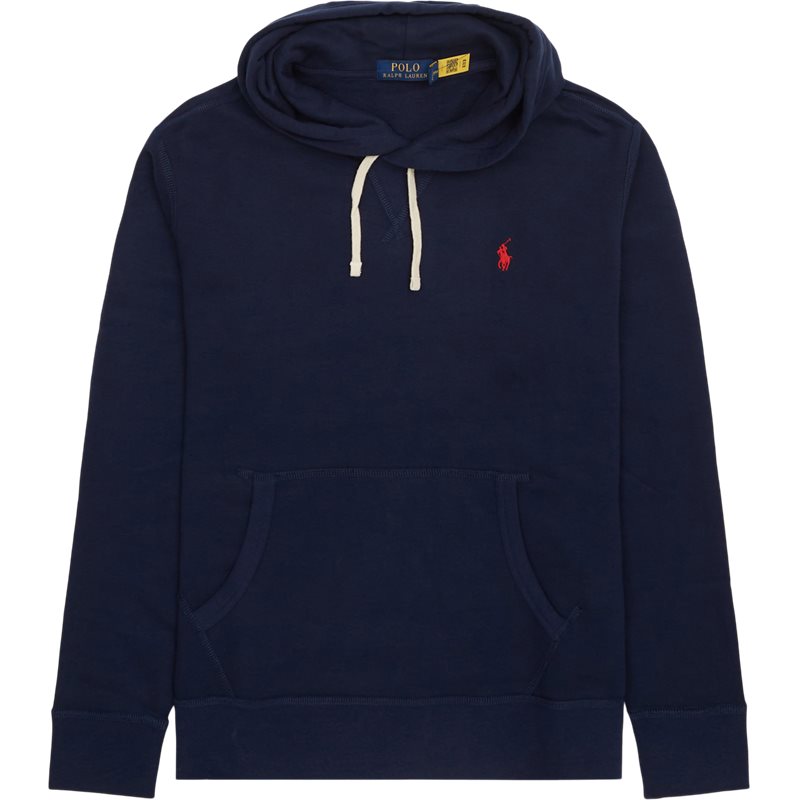 Fleece Hoodie Navy fra Polo Ralph Lauren