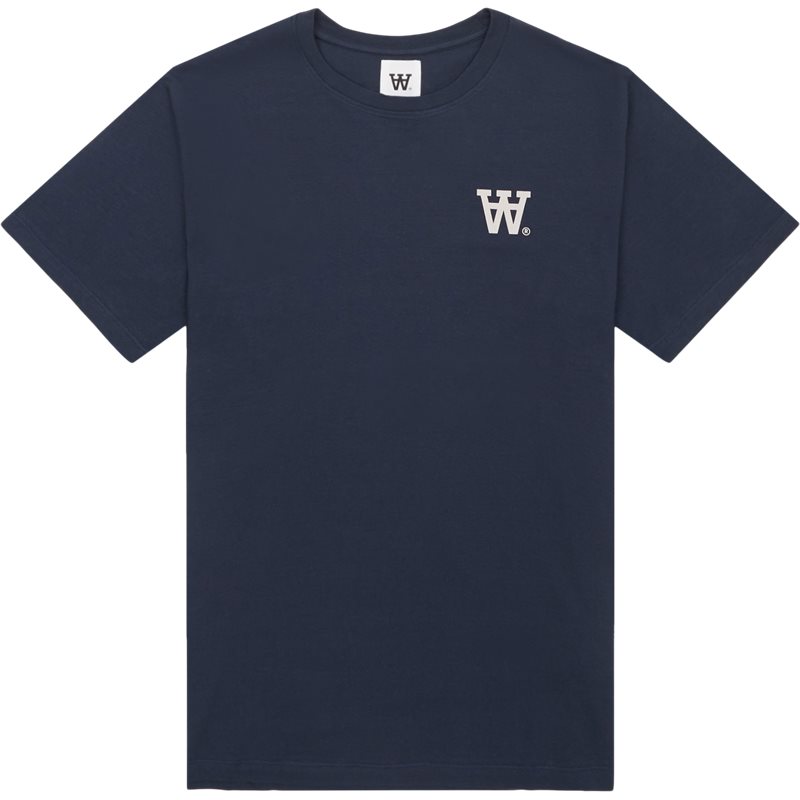 Ace Aa Chest Tee 30251457 T Shirts Navy fra Wood Wood