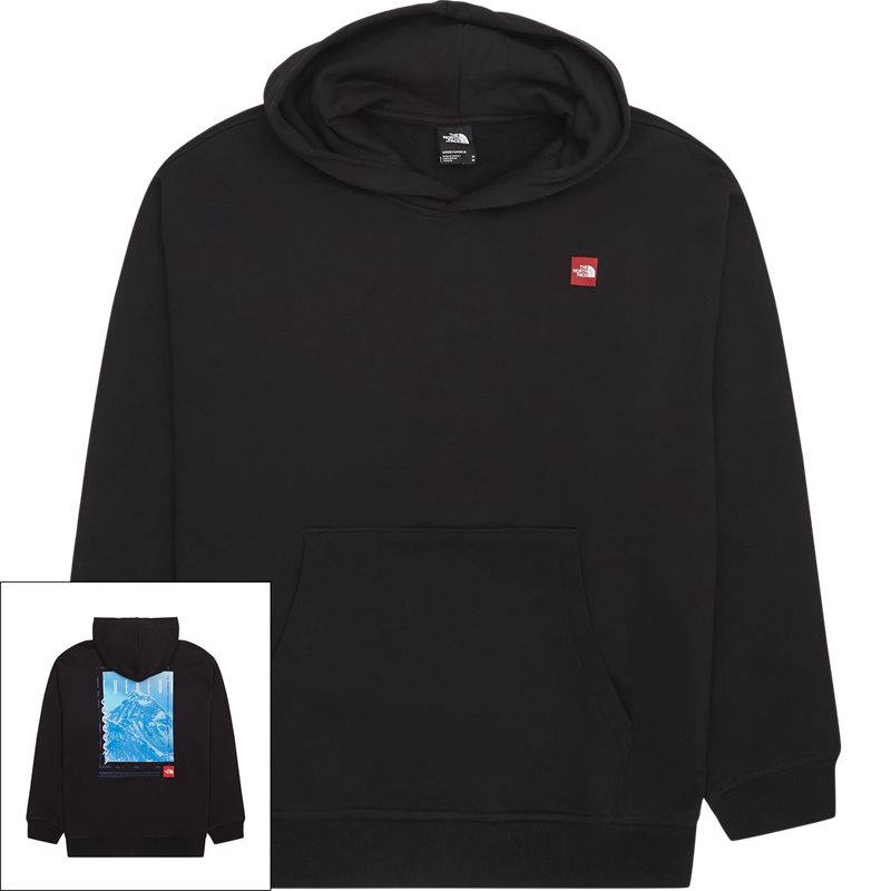 Axys Oz Hoodie Sweatshirts Sort fra The North Face