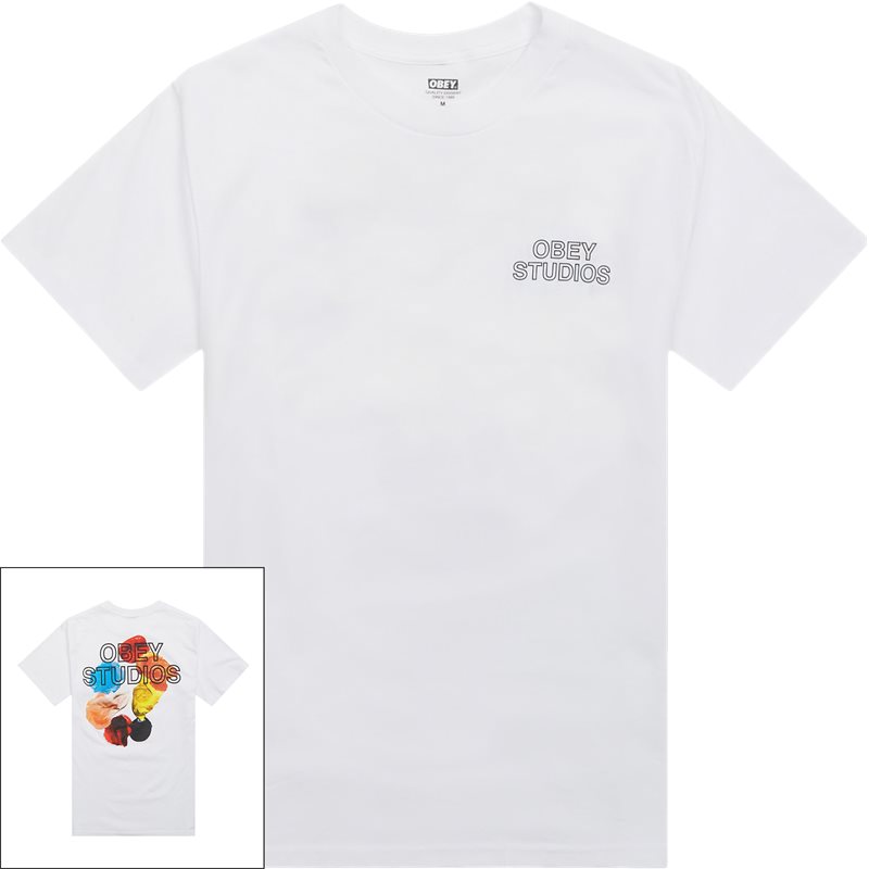 Studios Palette Tee Hvid fra Obey