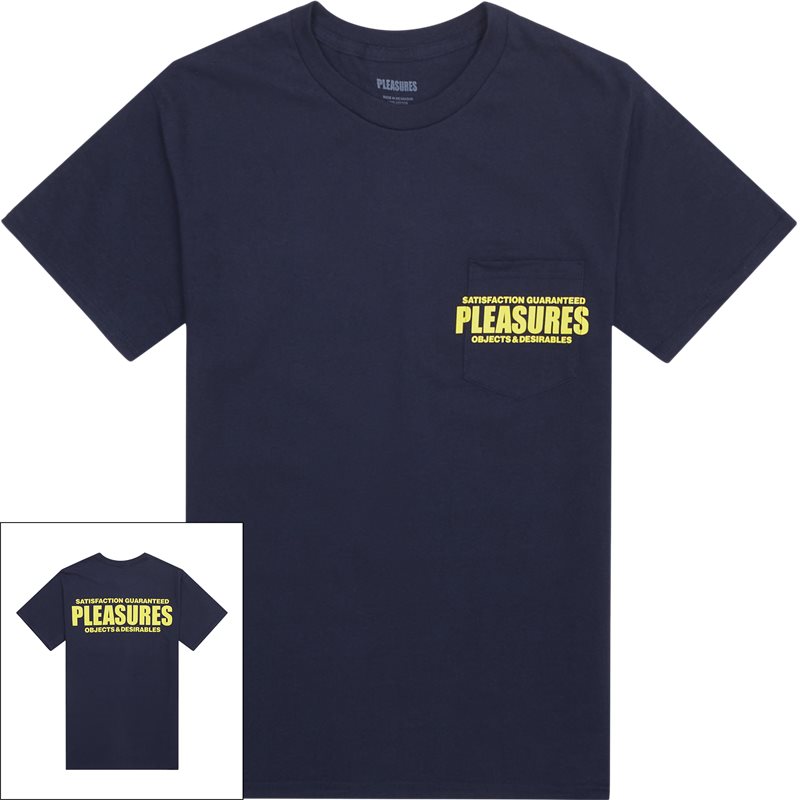 Staff Pocket Tee Navy fra Pleasures Now