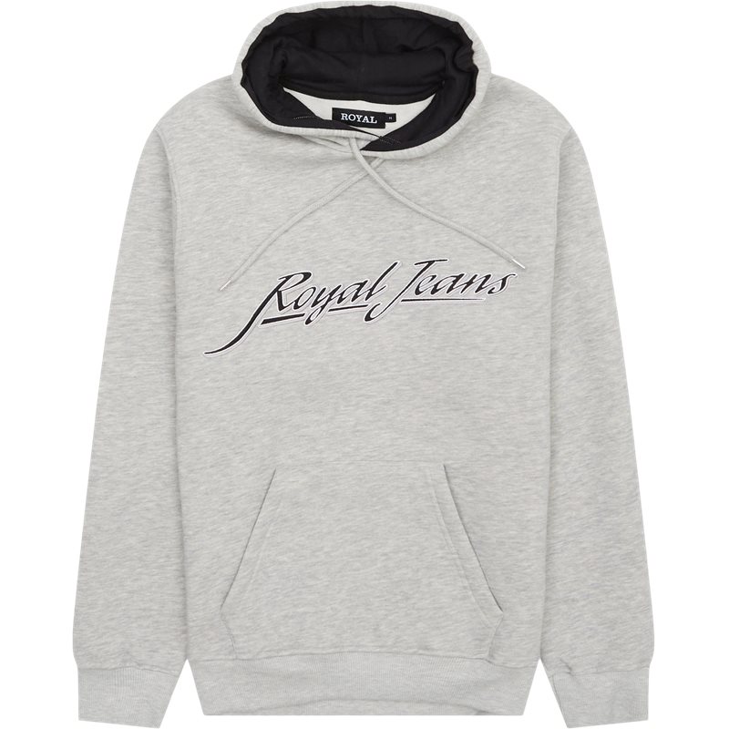 Castel Sweatshirts Grey Melange fra Royal