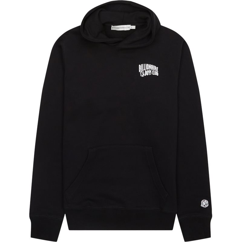 Bc005 Small Arch Hood Sweatshirts Black fra Billionaire Boys Club