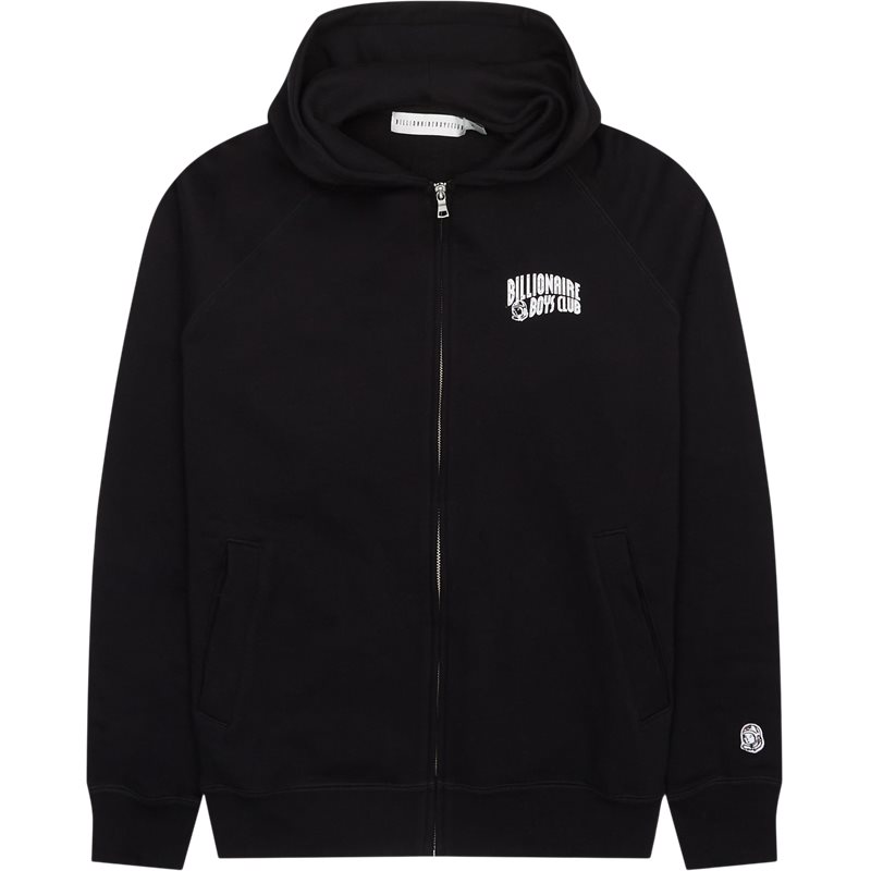 Bc006 Small Arch Logo Zip  Sweatshirts Black fra Billionaire Boys Club