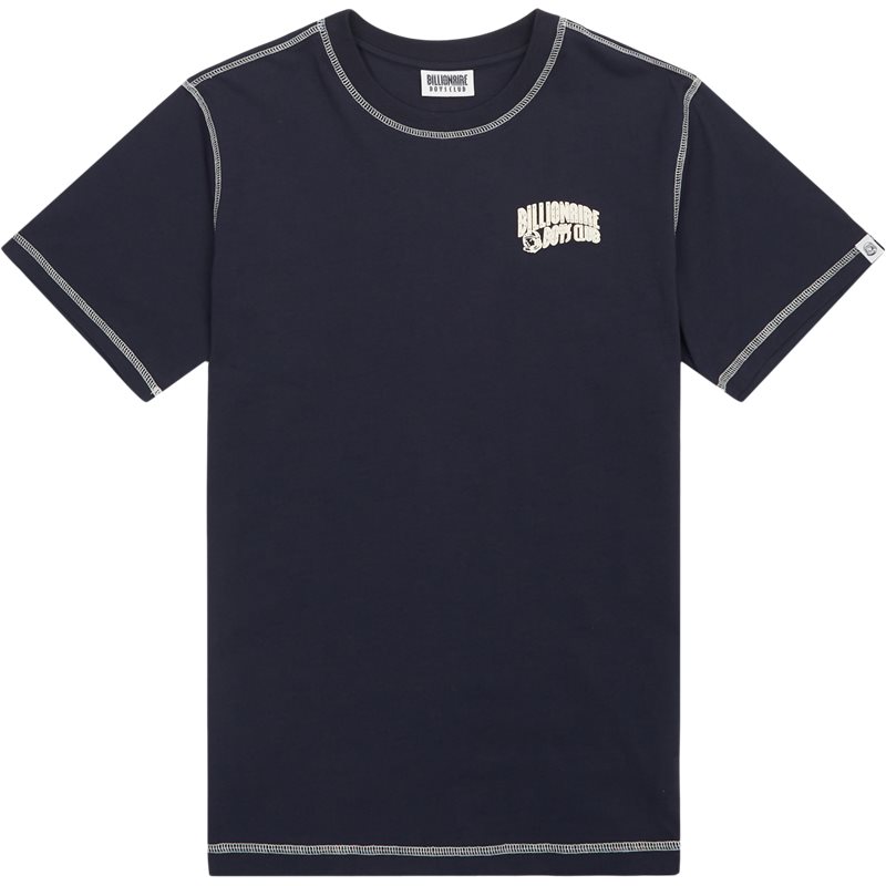 Bc24210 Puff Small Arch Logo T Shirts Navy fra Billionaire Boys Club