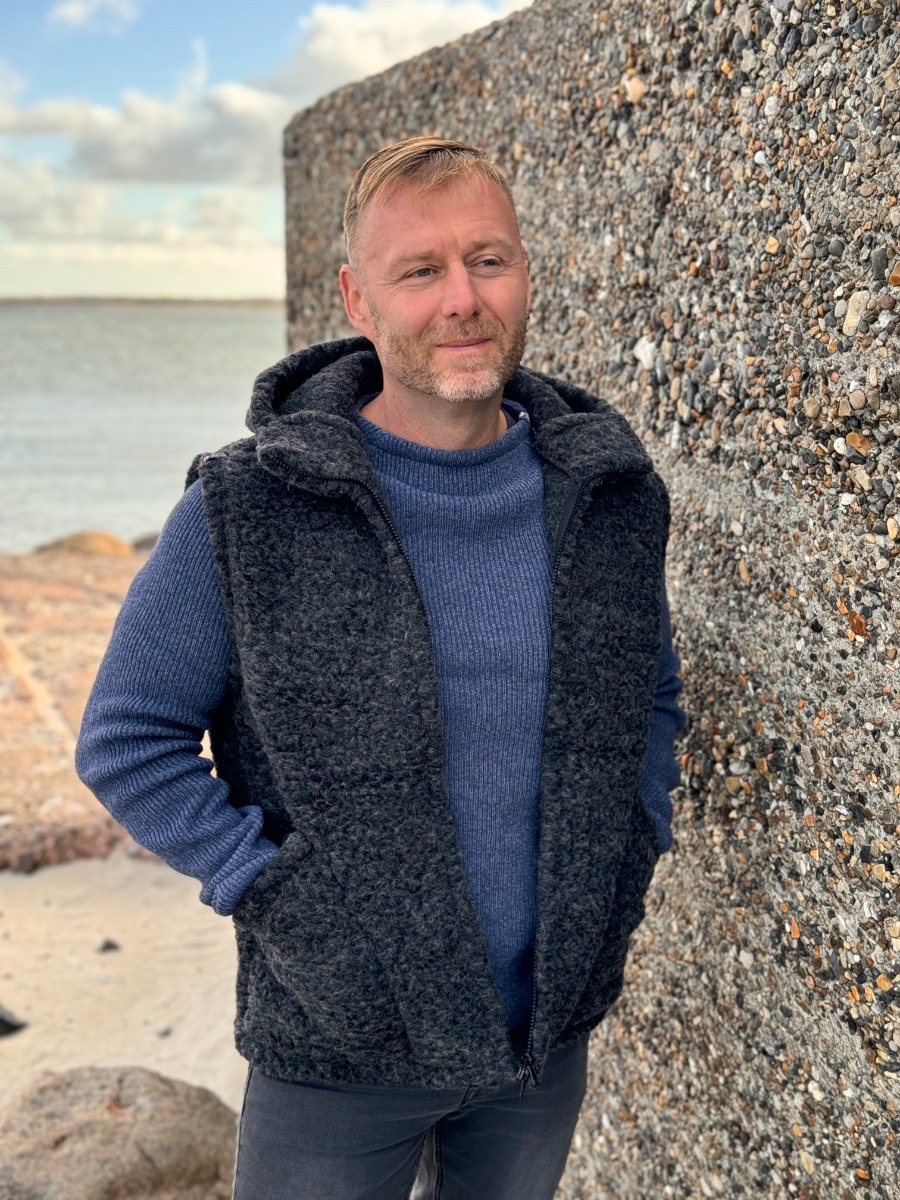 Woolwear Of Scandinavia Bodywarmer M  Hætte fra Wool Of Scandinavia