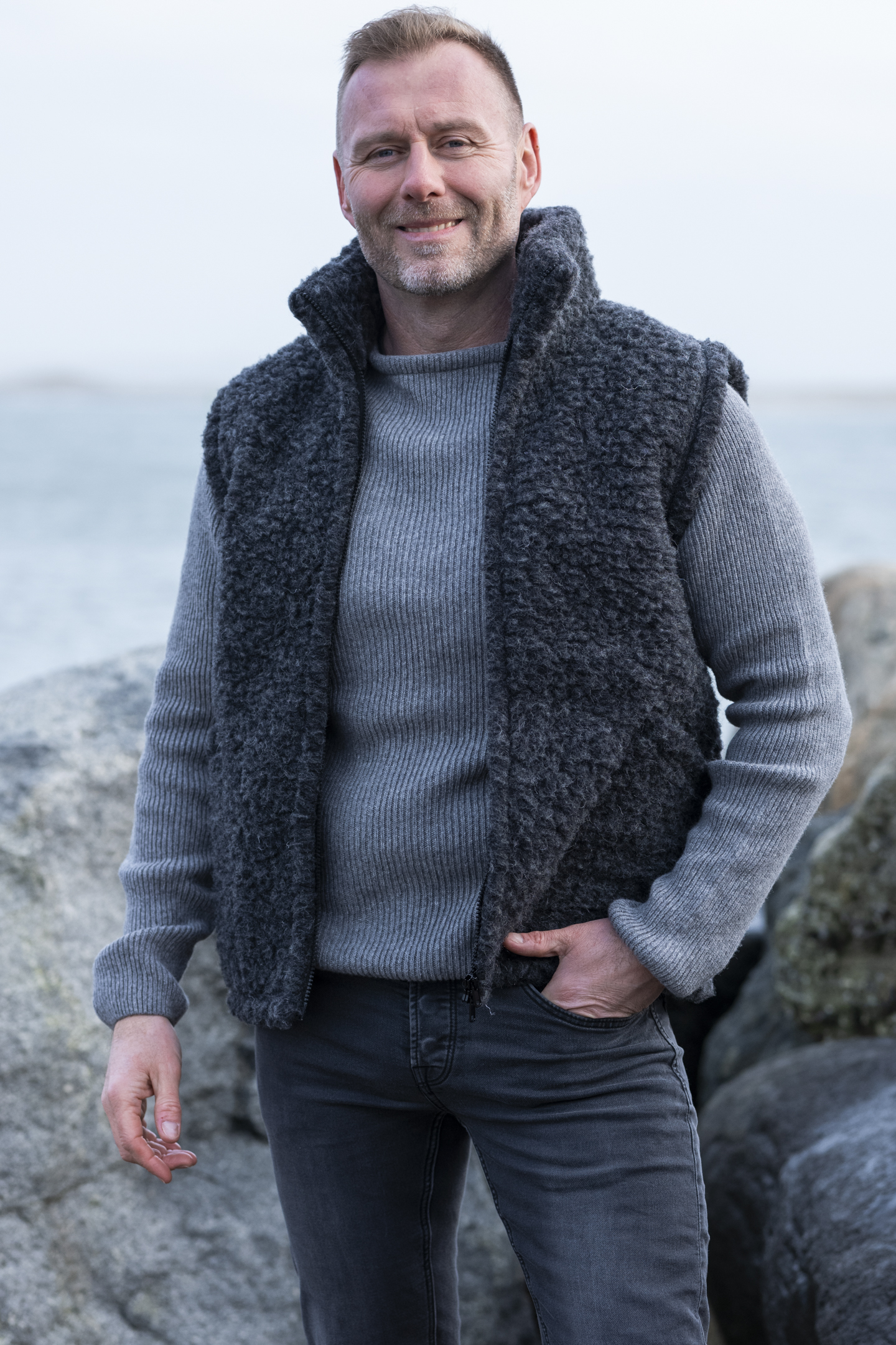 Woolwear Of Scandinavia Bodywarmer  4x Large fra Wool Of Scandinavia