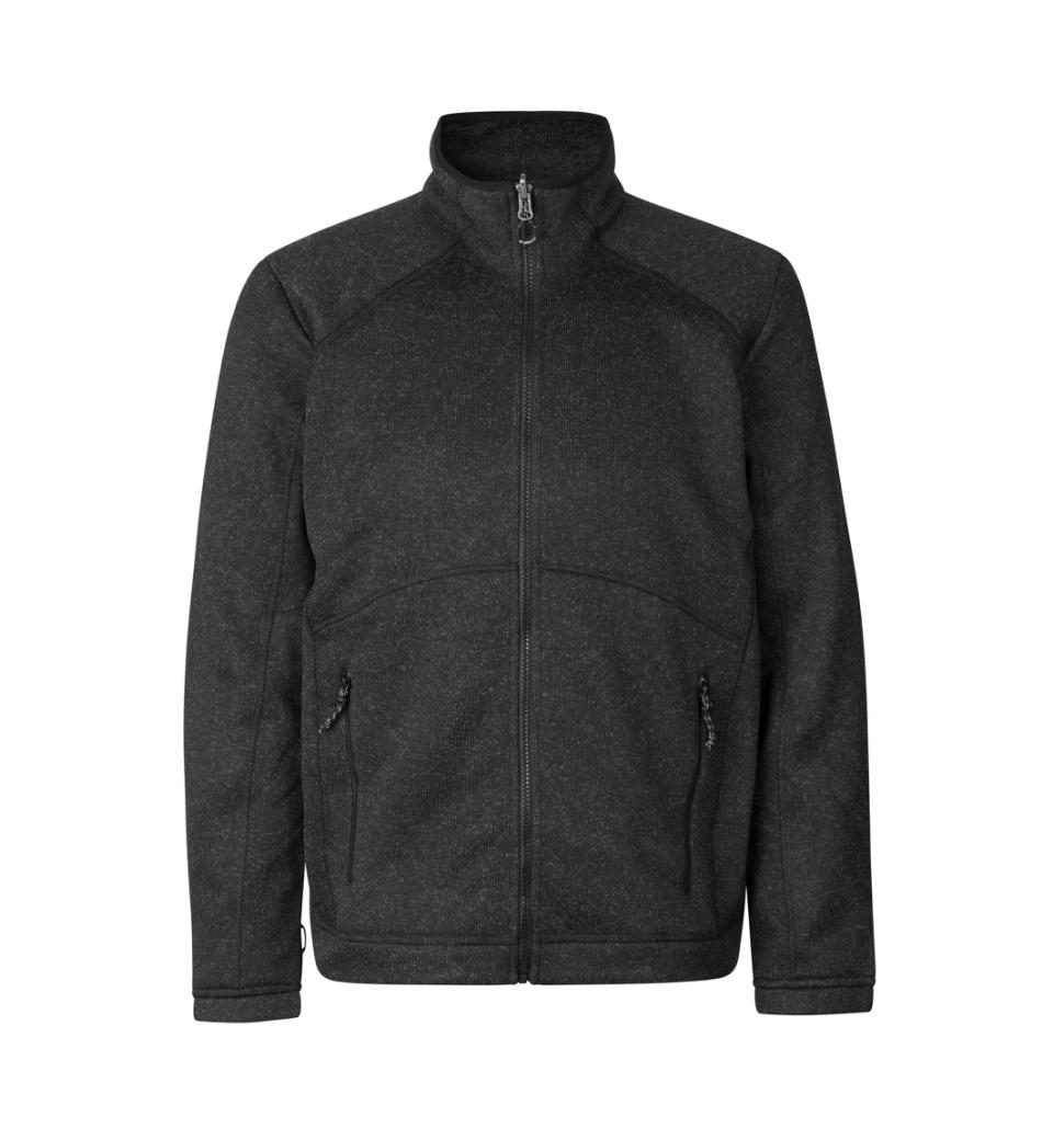 Id Fleece Jakke 0847 Koks Melange 3x Large fra Id Identity