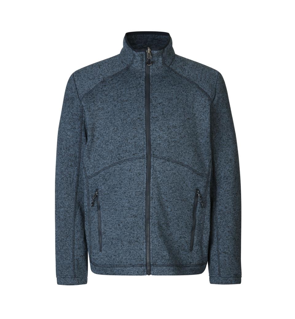 Id Fleece Jakke 0847 Navy Melange 3x Large fra Id Identity