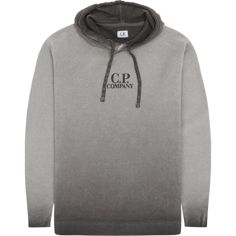 Chennille Reverse Knitted Hoodie fra C.p. Company