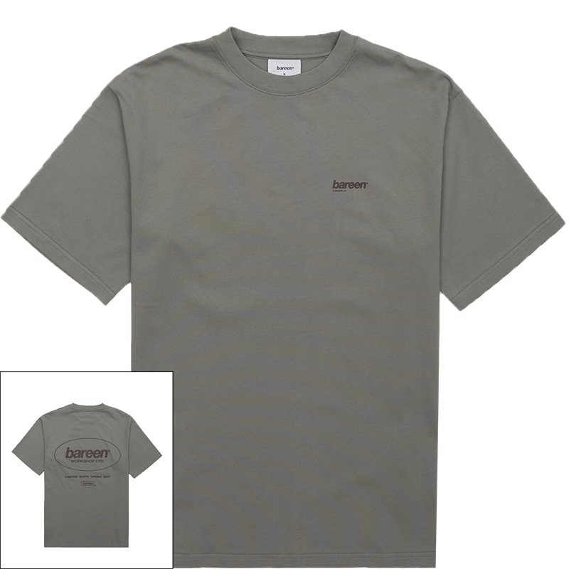 Bard Box Tee Castor Grey fra Bareen
