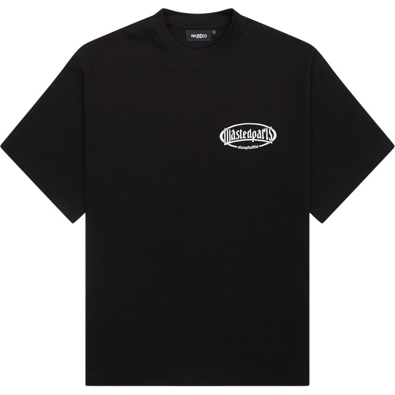 Yard Boxy T Shirt T Shirts Black fra Wasted Paris