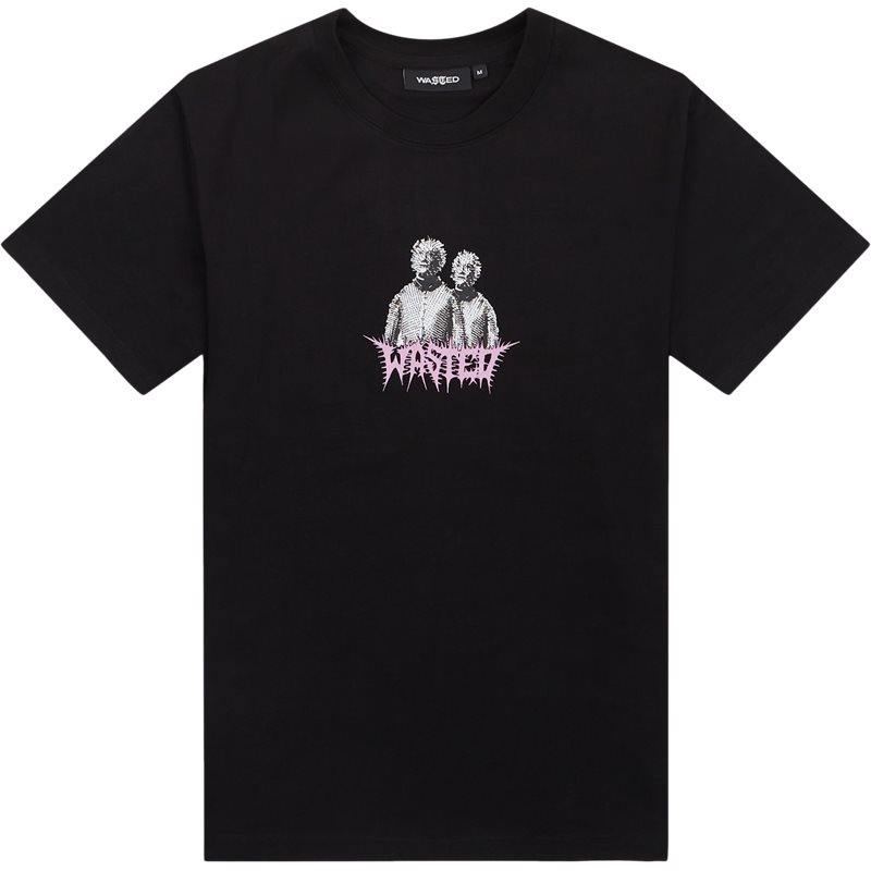 Pike T Shirt T Shirts Black fra Wasted Paris