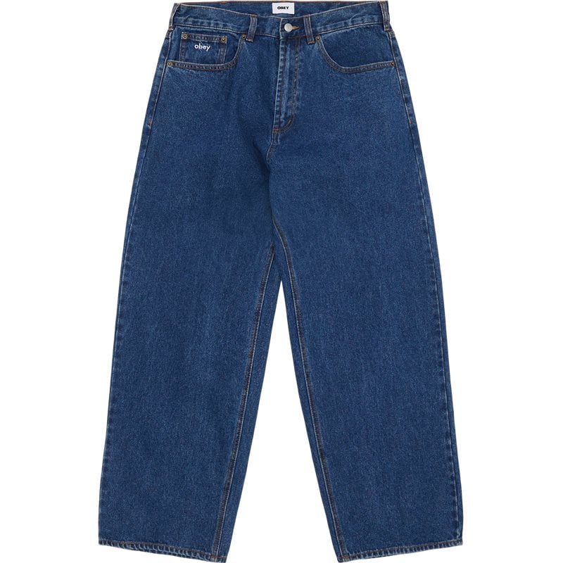 Bigwig Baggy Denim 142010087 Stn Jeans Denim fra Obey