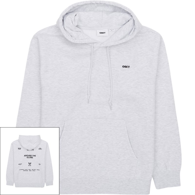 Business Hood 112470241 Sweatshirts Grå fra Obey