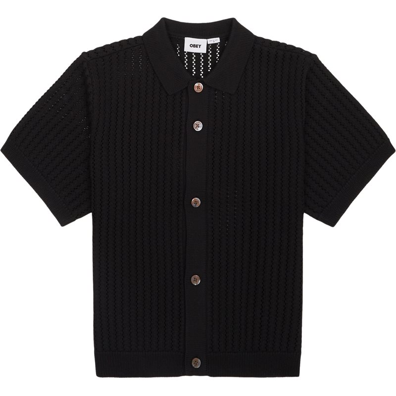 Dez Sweater Shirt 151000106 T Shirts Sort fra Obey