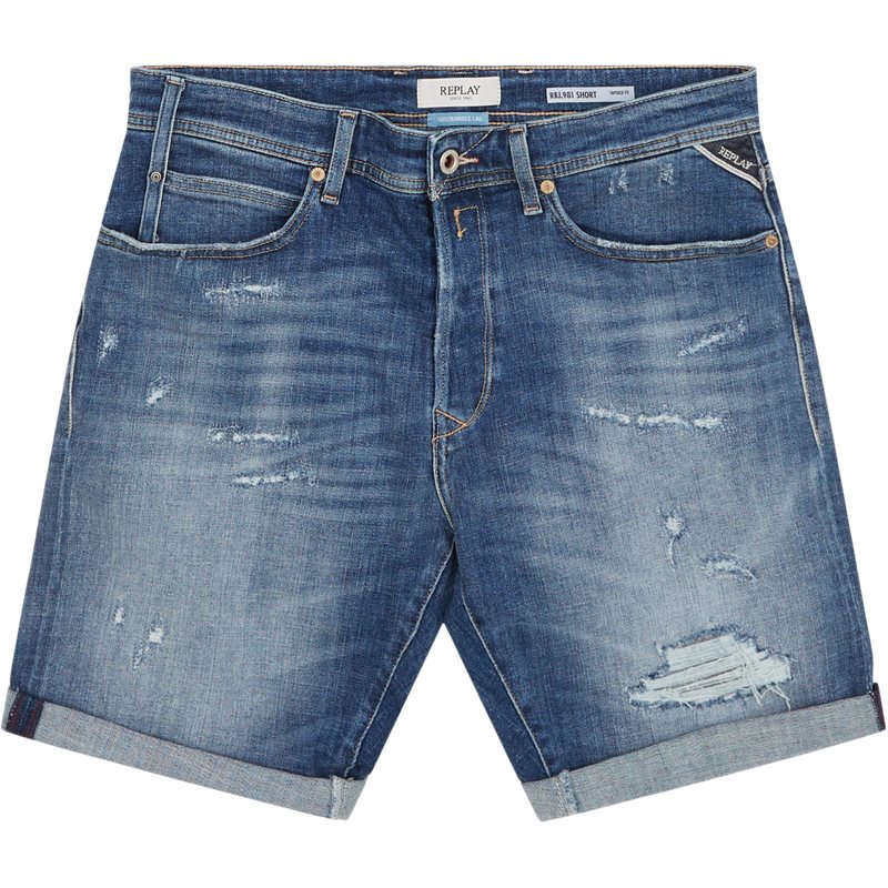 Ma981q 141 860r Shorts fra Replay