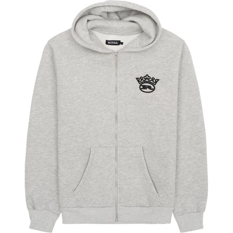 Bucking Sweatshirts Grey Melange fra Royal