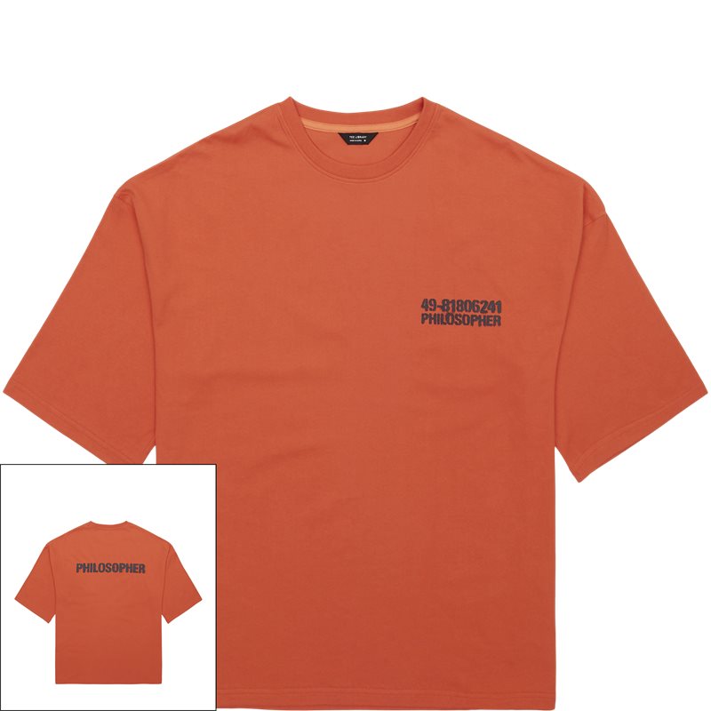 Prisoner Philosopher T Shirts Orange fra Tee Library