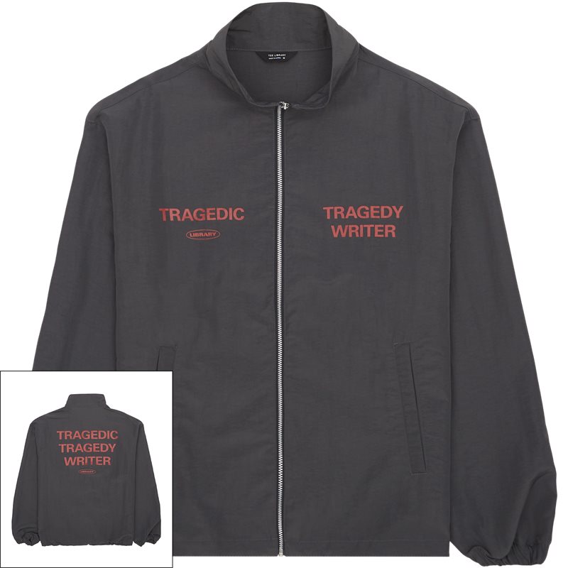 Tragedy Writer Jakker Charcoal fra Tee Library