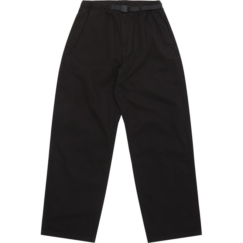 Pant Straight Fit Bukser Black fra Gramicci