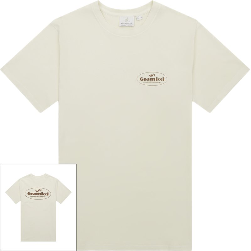 Climbing Equipment Tee T Shirts Off White fra Gramicci