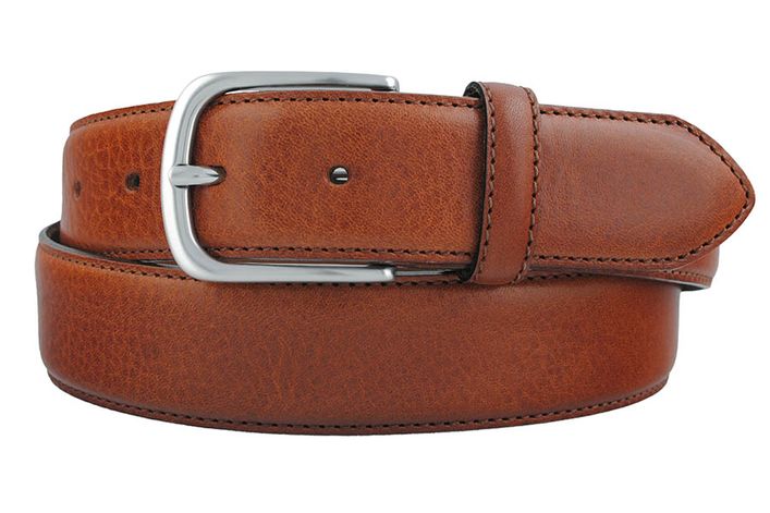 6907g 35  Belt, Cognac fra Bosswik