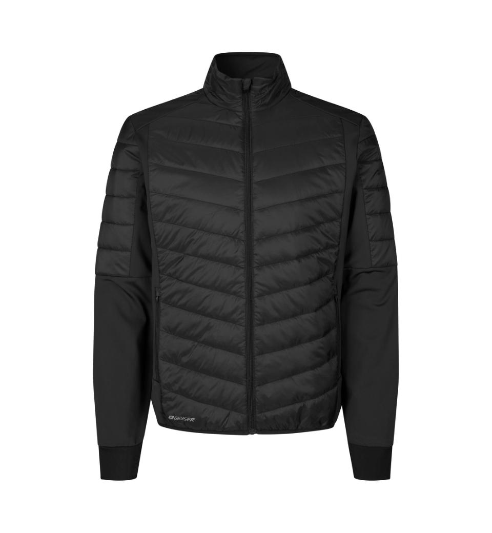 Hybrid Jakke Sort 2x Large fra Geyser