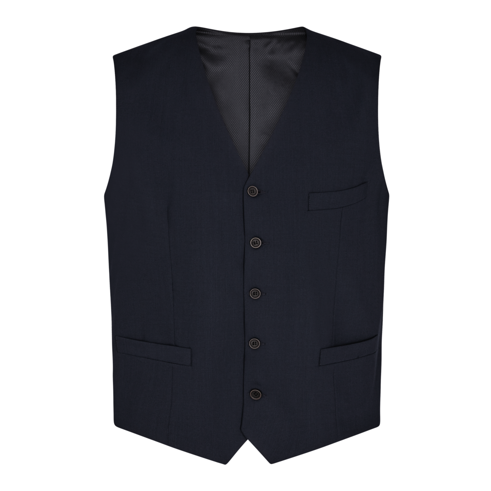 Vest Regular Fit Eksta Lang 2017 2722 400 Dark Navy fra Sunwill