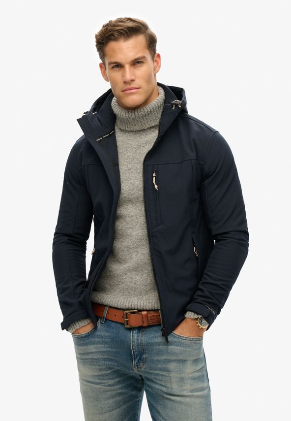 Hooded Soft Shell Trekker Jkt fra Superdry