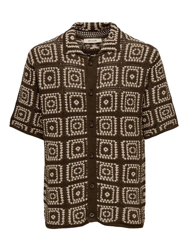Onsbart Rlx 5 Ss Shirt Knit fra Only & Sons