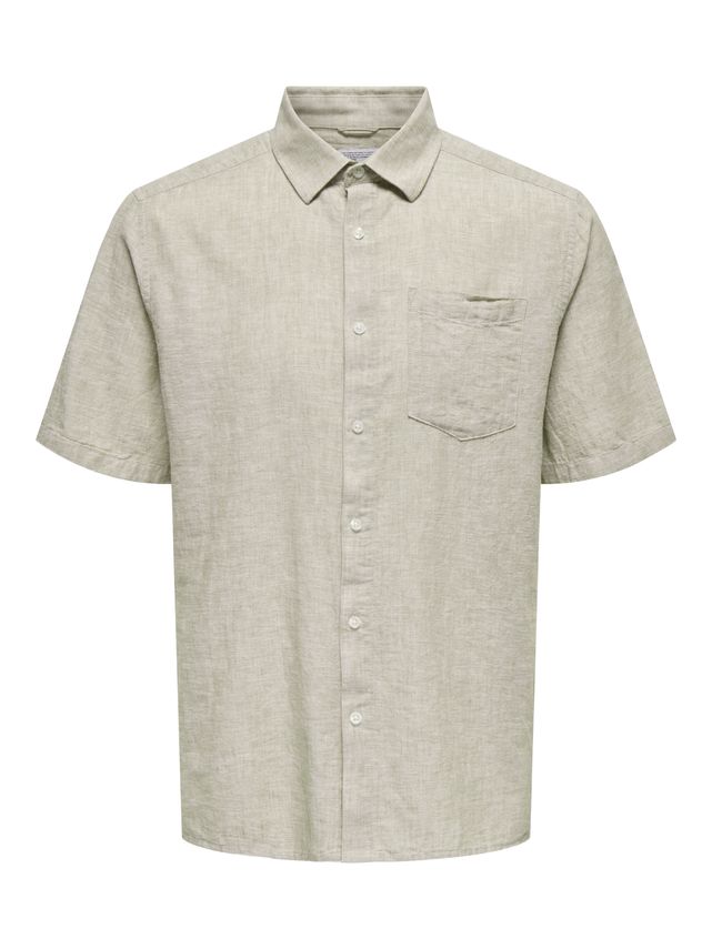 Onscaiden Life Rgss 1pkt Linenblend fra Only & Sons