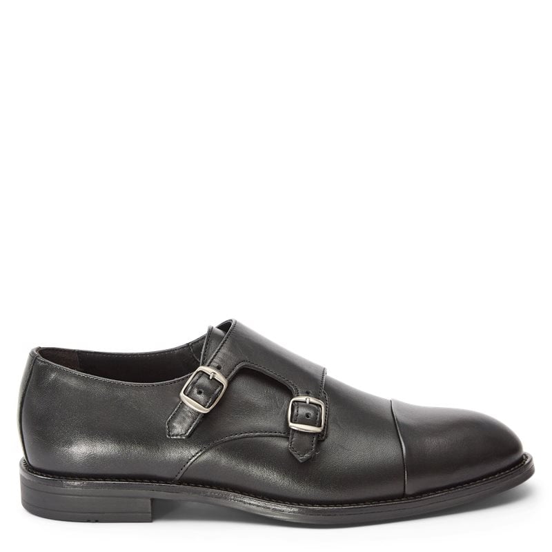 98900 Dobbelt Monk Strap Dress Sko fra Ahler