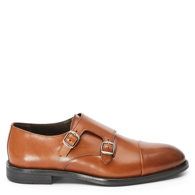 98900 Dobbelt Monk Strap Dress Sko fra Ahler
