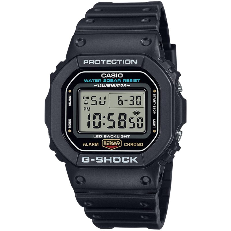 G Shock Ur Sort fra Casio