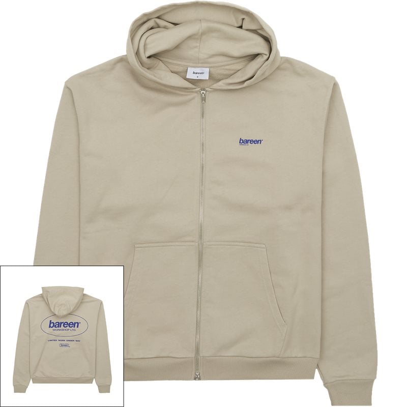 Boba Oversize Full Zip Hættetrøje fra Bareen