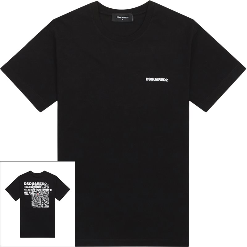 Ceresio Map Cool T Shirt fra Dsquared2