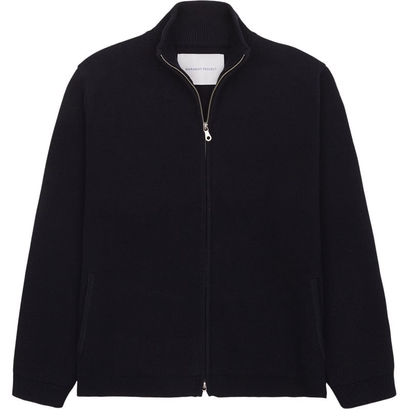 Zipped Knit Cardigan fra Garment Project