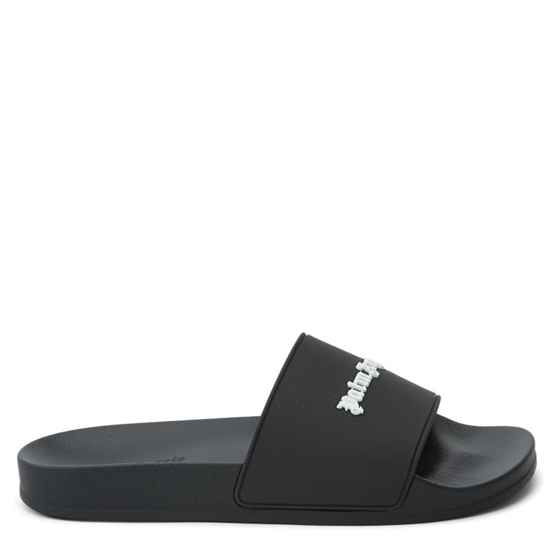 Classic Logo Pool Slippers fra Palm Angels