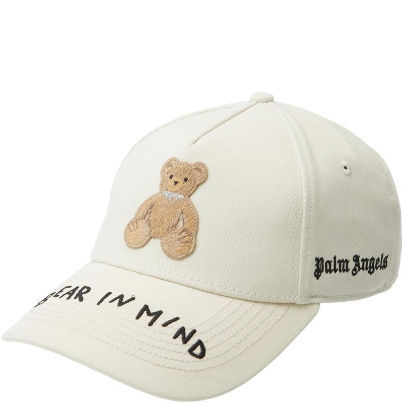 Bear In Mind Baseball Cap fra Palm Angels