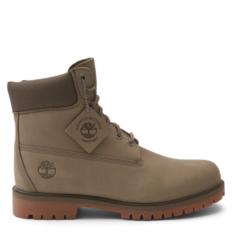 Heritage 6 Inch Premium Støvle Olive fra Timberland