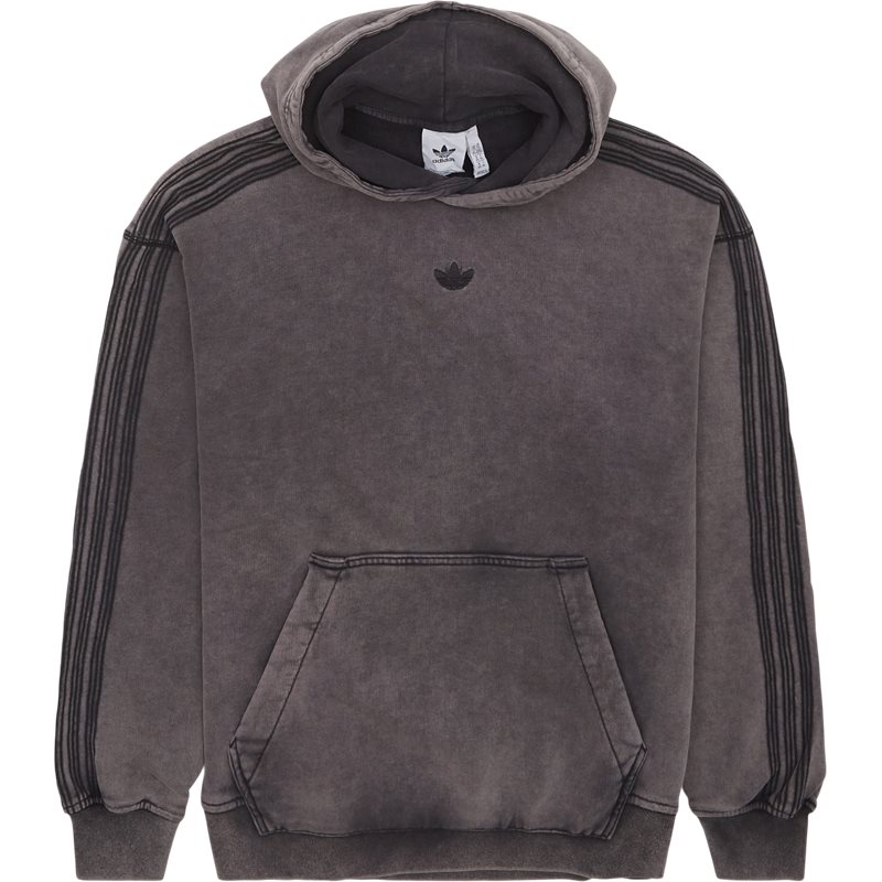 Retro Washed Hoodie Sort fra Adidas Originals