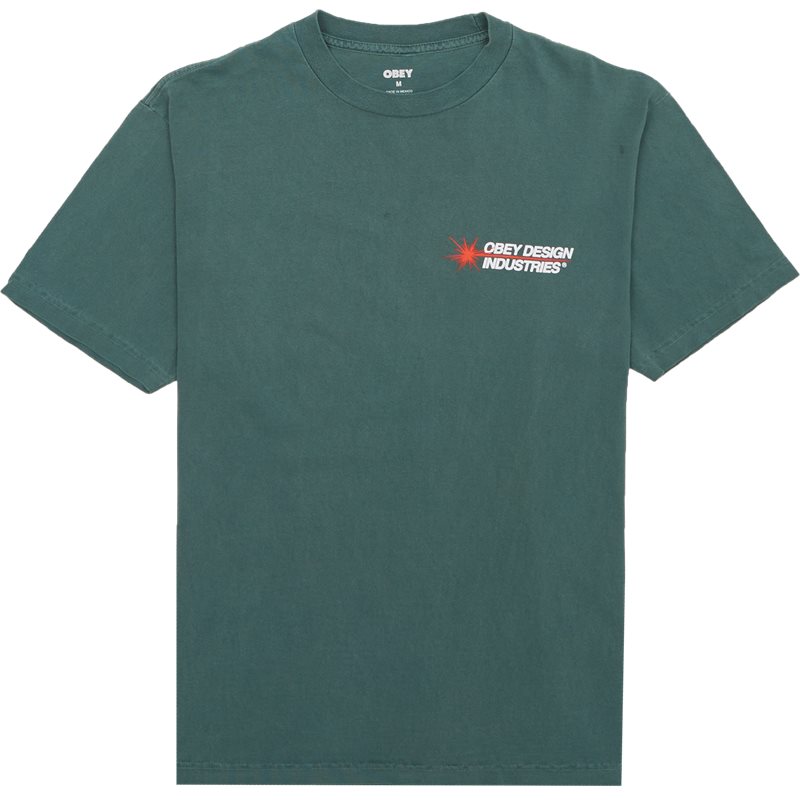 Design Industries 167924101 T Shirts Grøn fra Obey