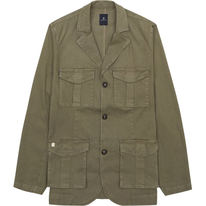 11897 Sperlonga Linen Blend Jacket Blazer fra Hansen & Jacob