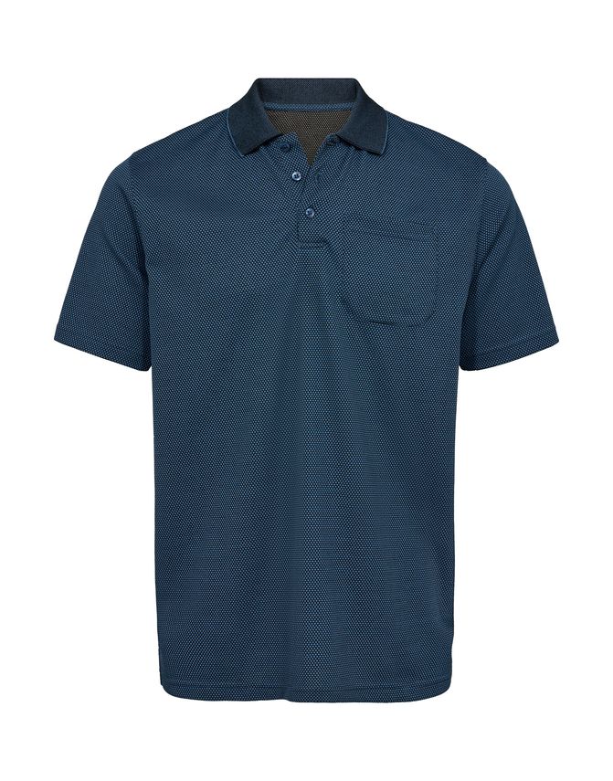 Tech Polo fra Black Blue