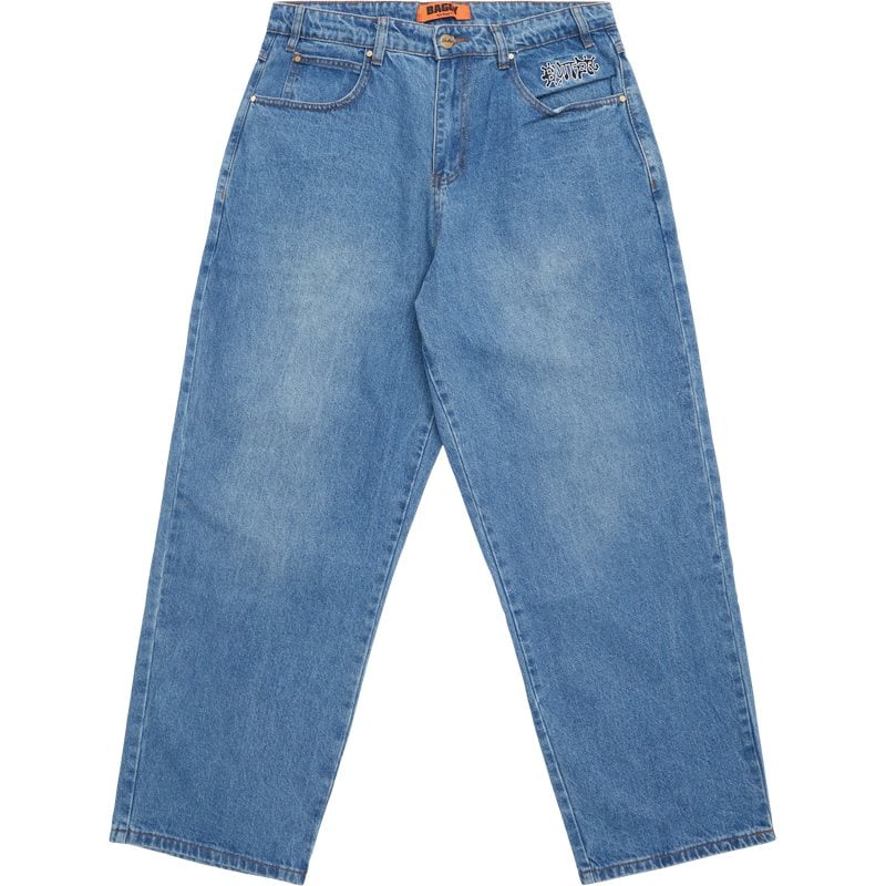 Ink Denim Jeans Blå fra Butter Goods
