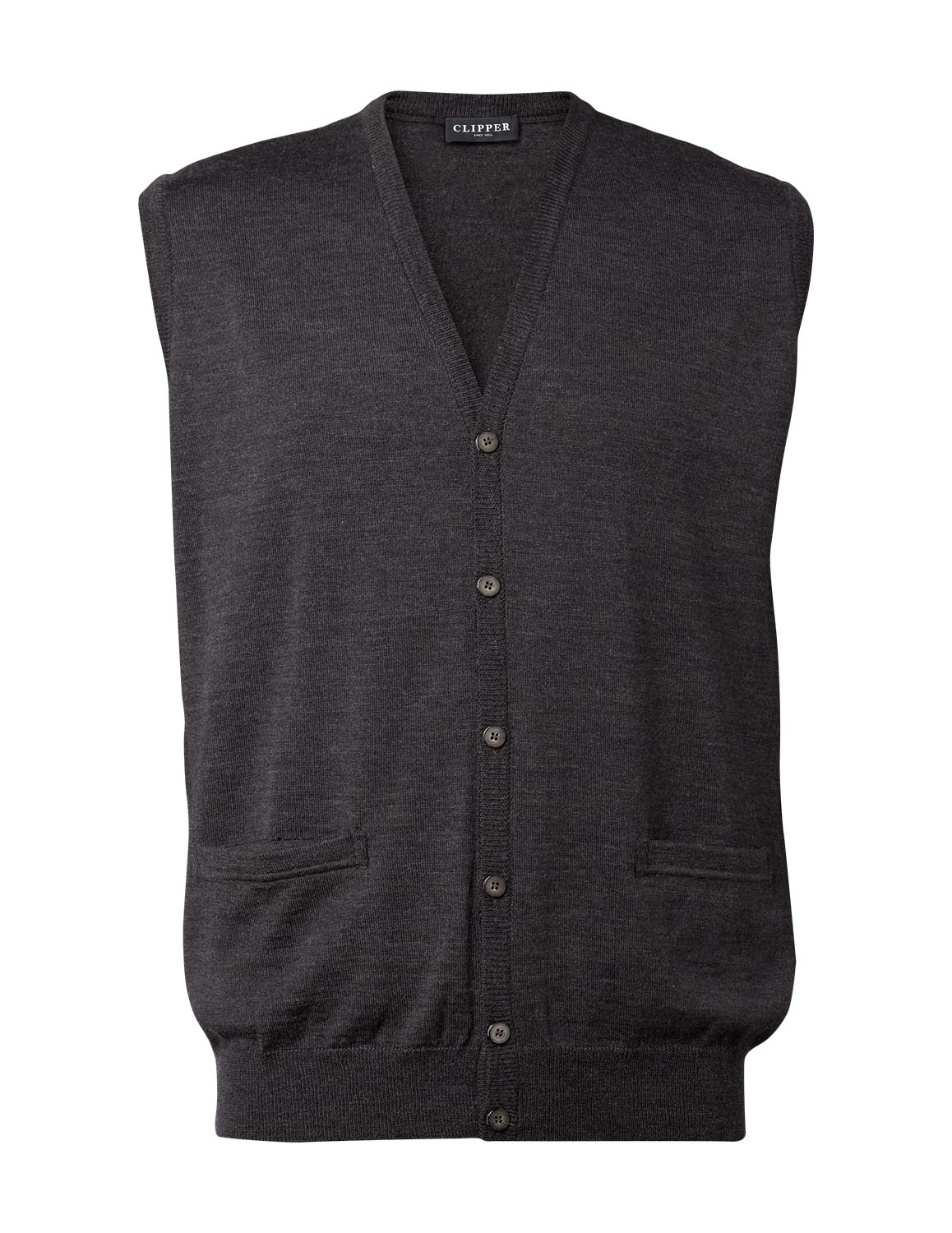 Milan Slipover V Neck M  Knapper 50110 Small fra Clipper